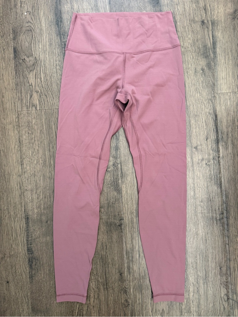 Lululemon Women’s Rose Pink Athletic Workout Align Ankle Leggings Size 8